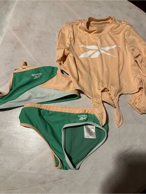 Reebok girls 3 piece swim